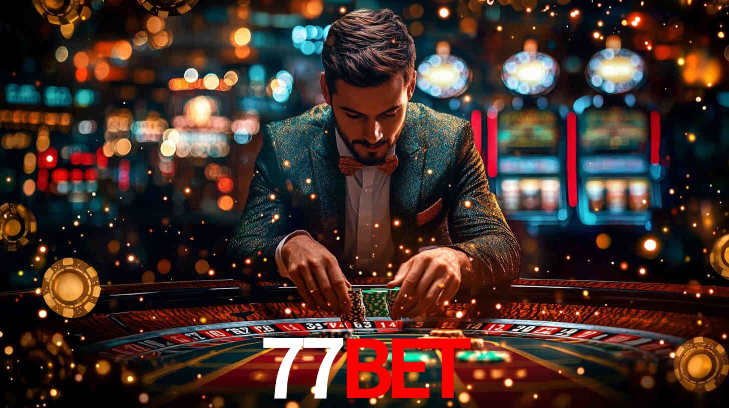 77bet Logo - Bônus com Rollover Justo